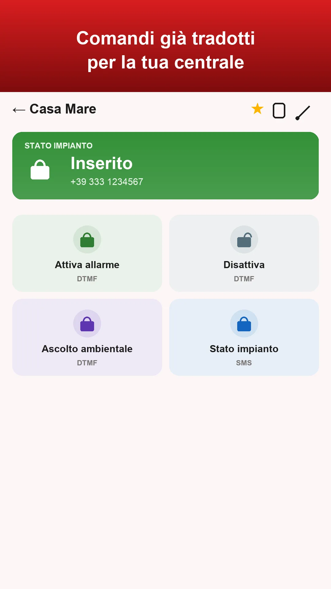 Alarm Security Manager — screenshot 2
