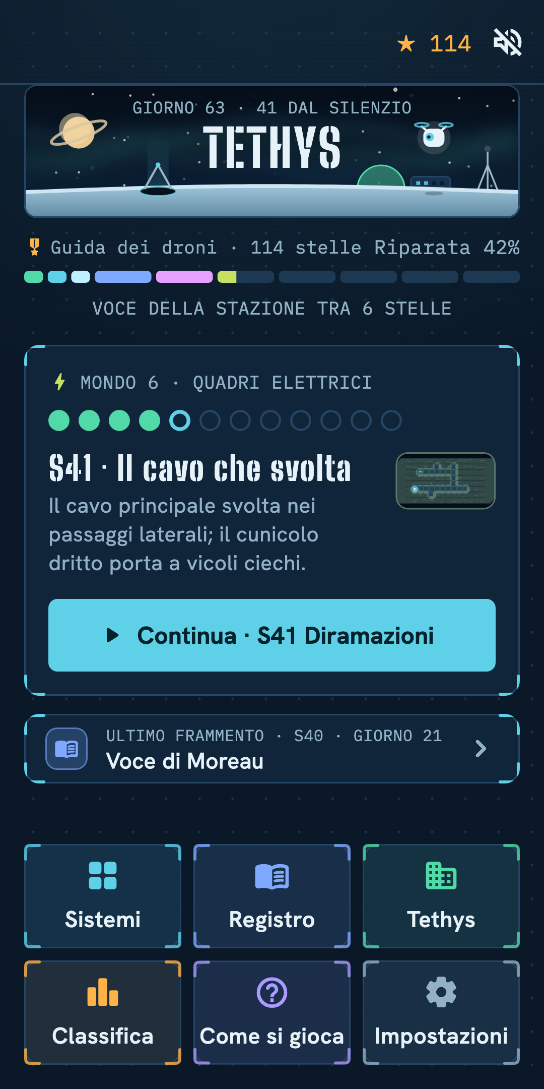 Stazione Silente — screenshot 2